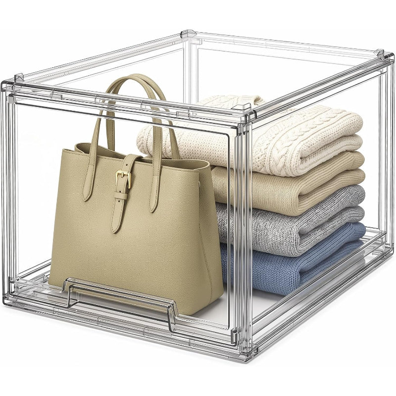 Large Clear Stackable Acrylic Drawers