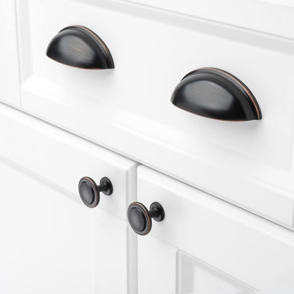 30 Pack Bronze Cabinet Knobs