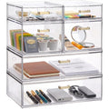 6 Pack Acrylic Stackable Drawers