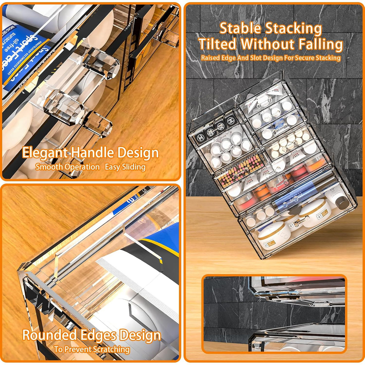 9-Drawer Stackable Organizer