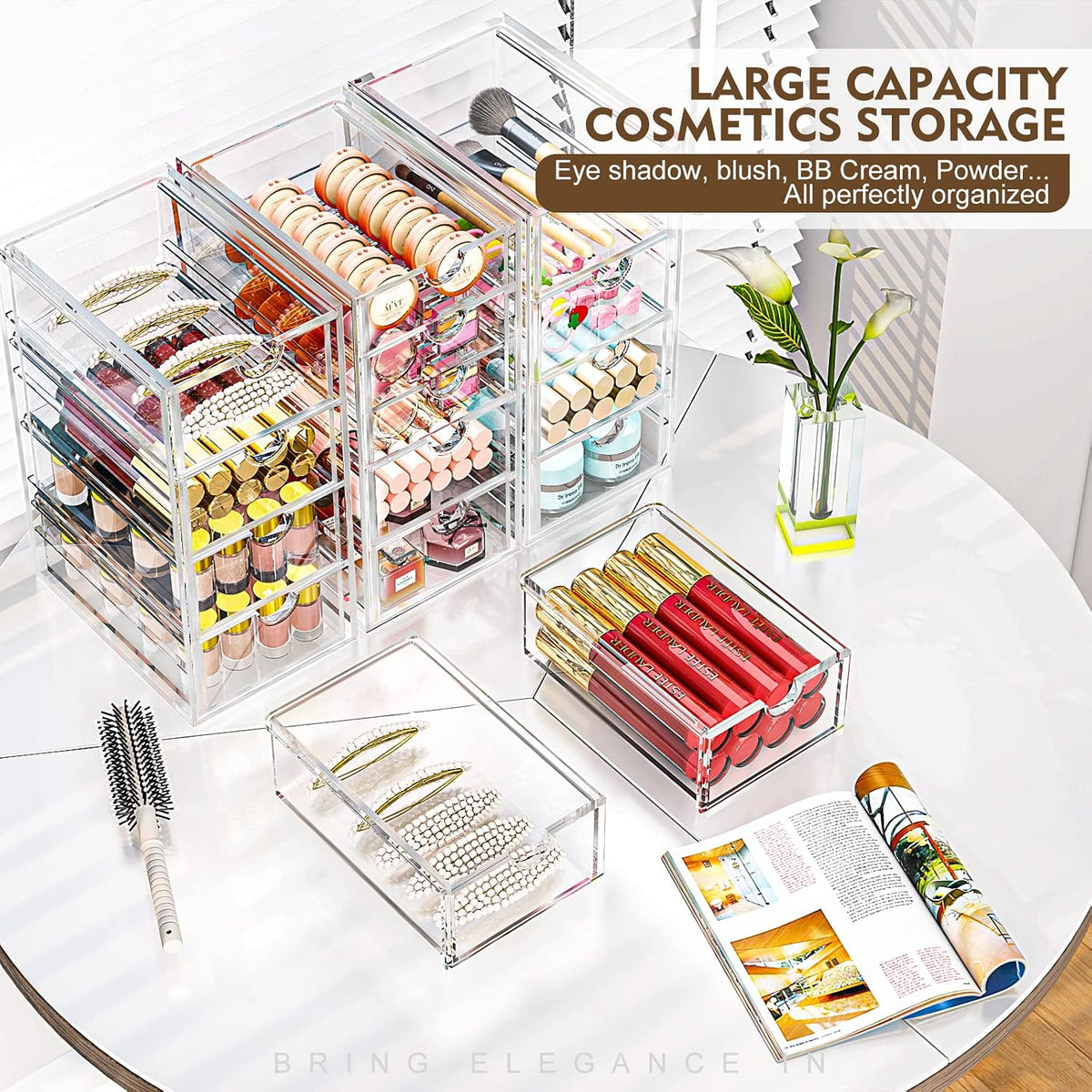 13-Drawer Desk Organizer